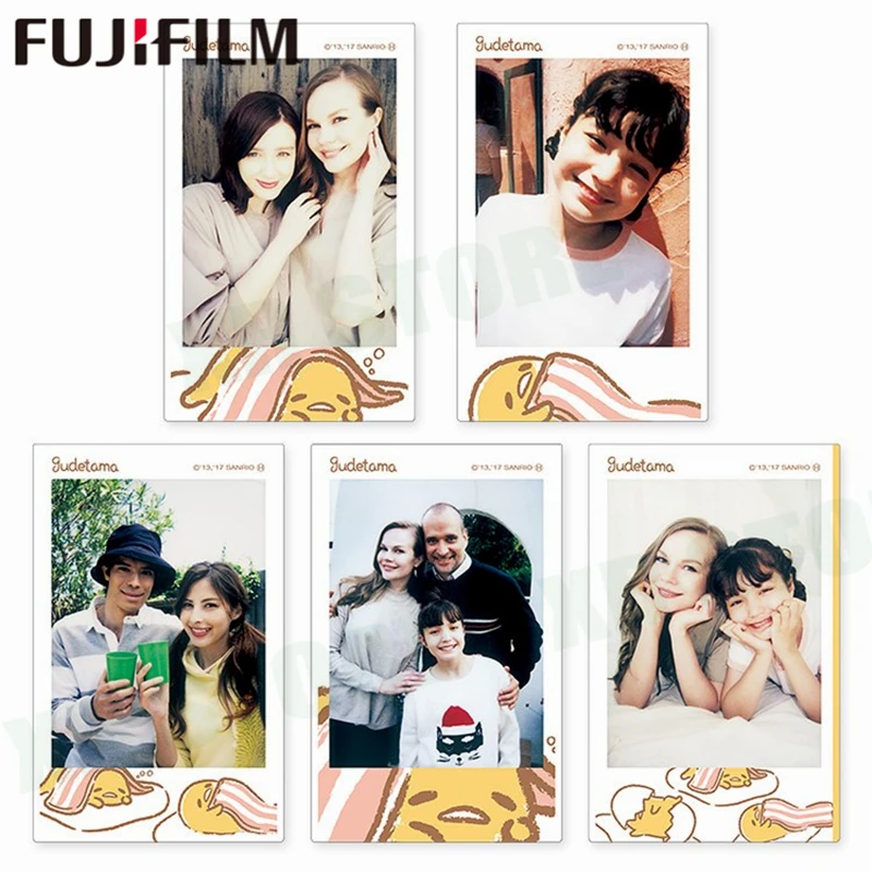 Fujifilm Instax Mini 8 9 пленка, грустное яйцо Гудетама, фотобумага Fuji Instant, 10 листов для 70 7s 50s 50i 90 25 Share SP-1 2 Lomo camera