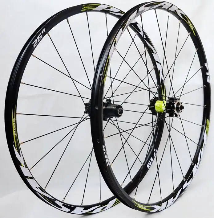 26inch balck hub PASAK P02 MTB горный велосипед четыре герметичные подшипники ЧПУ ультра светильник диск колеса обод 11 скоростей - Цвет: 26inch balck hub