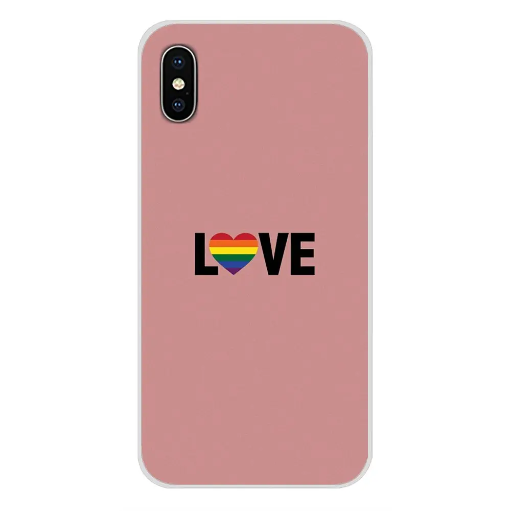Аксессуары чехлы для телефонов Xiaomi Mi6 A1 5X 6X Redmi Note 5 5A 4X 4A 4 3 Plus Pro pocophone F1 LGBT Love is
