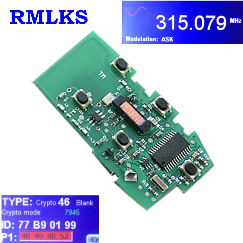 Сменный смарт-брелок 433 МГц 315 для Land Rover Range Freelander 2 LR2 спортивный дистанционный