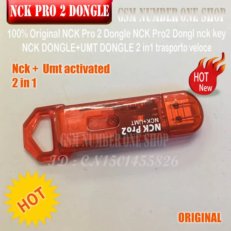 Оригинальный Новый NCK PRO 2 DONGLE / nck pro dongle key Dongle Full + UMT в 1|Детали устройств связи| |