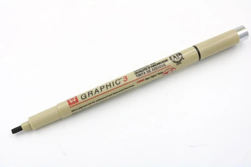 GR3 Пигмент Sakura Micron Neelde каллиграфия мягкая кисть для рисования 005 01 02 03 04 05 08 кисть 1,0 гр 1 2 3 тонкие Маркеры Ручка - Цвет: GR3