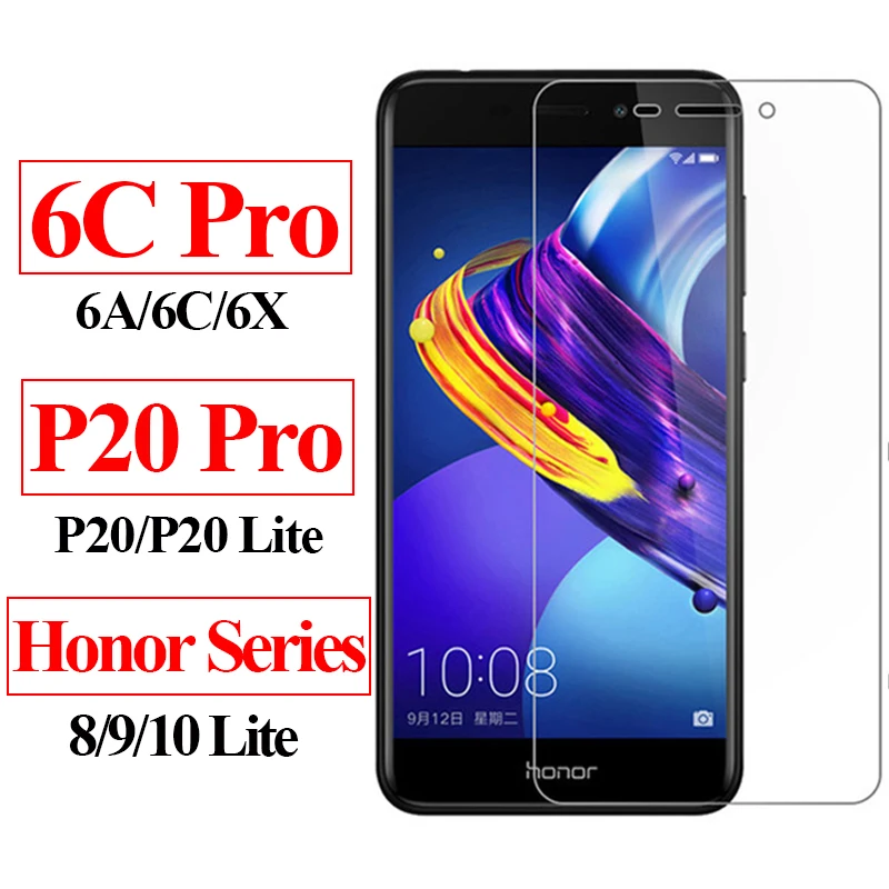Защитное стекло на huawei Honor p20 p 20 8 9 10 lite СВЕТ 6a 6c 6x a6 c6 x6 6 x c 9i honer закаленное hauwei