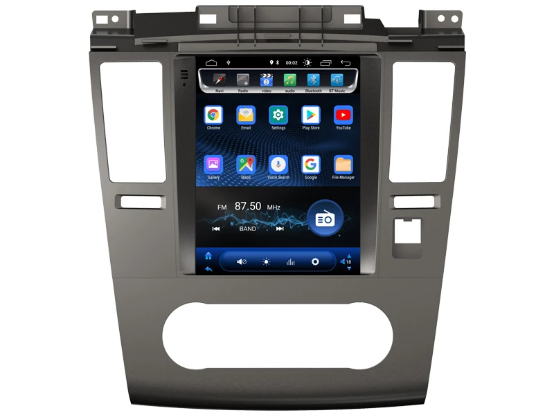 AVGOTOP Android 9 0 Tesla вертикальный экран автомобильное радио GPS Мультимедиа для Nissan TIIDA