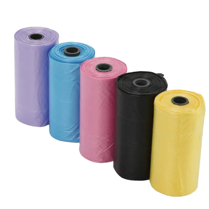 100 шт./5 рулонов биоразлагаемые переносные для домашних животных собак