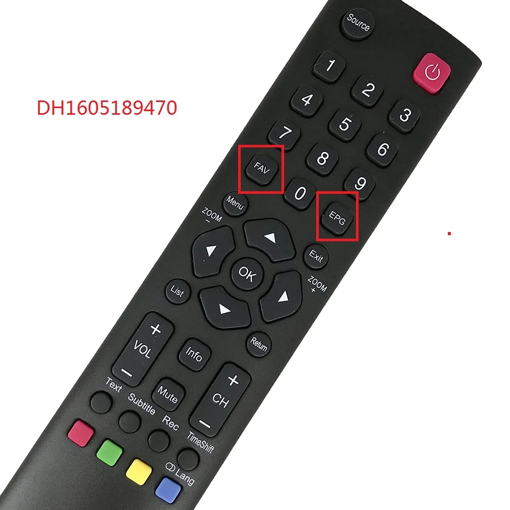Новая общая Замена для TCL tv Nobel DH1605185446/DH1605189470 пульт дистанционного управления