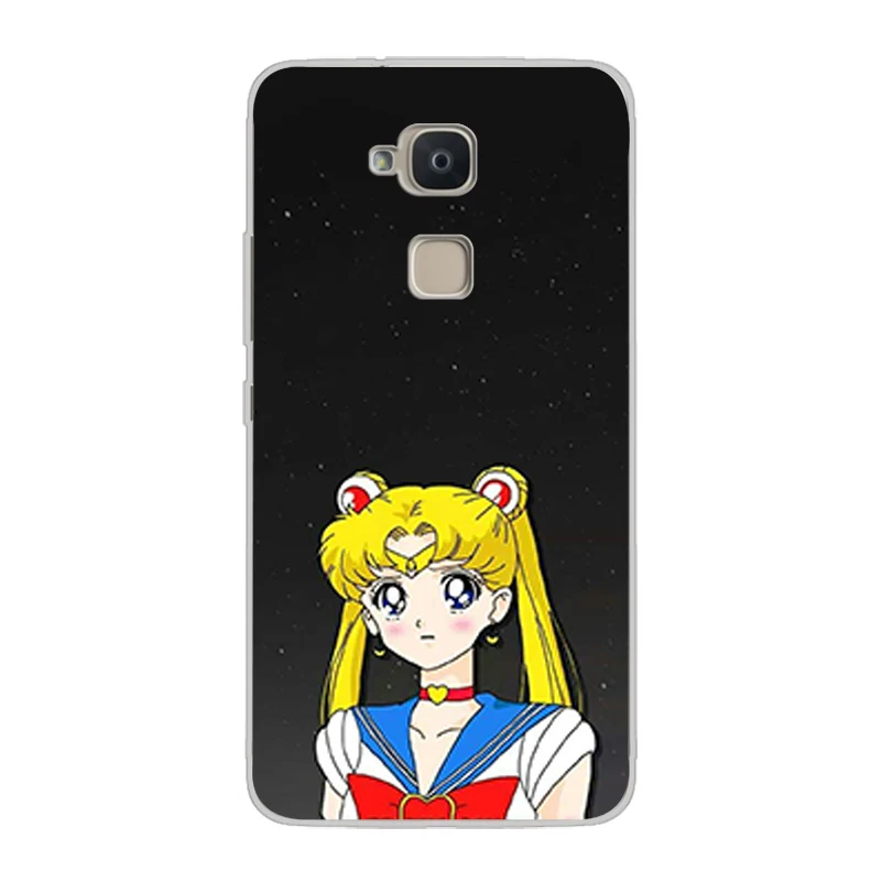 Ciciber чехол для телефона BQ Aquaris X2 X Pro V VS U U2 Lite Plus Мягкий из ТПУ E5s 4 5 M5 M5.5 X5 Sailor Moon |