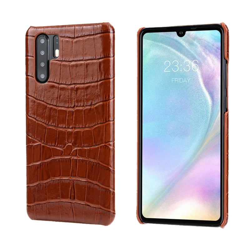 Чехол из натуральной крокодиловой кожи для Huawei P30 Pro защитный чехол накладка P20 Mate