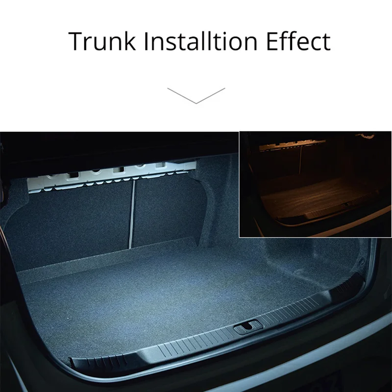 USB перезаряжаемая Автомобильная потолочная лампа для чтения на крышу Купольные