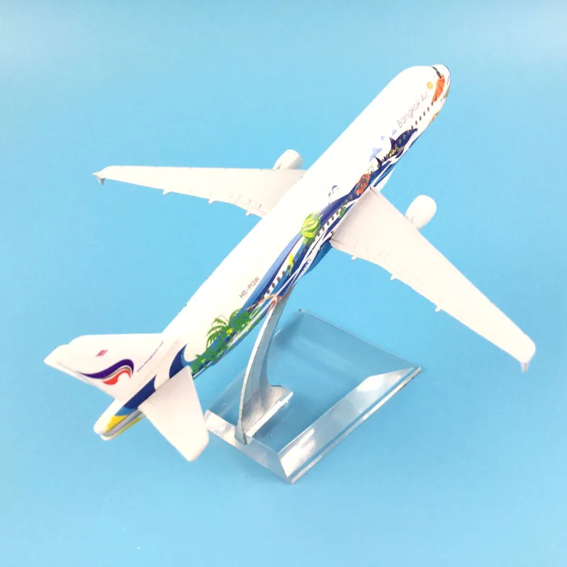Бесплатная доставка модель самолета из металлического сплава 16 см A320 бангкок