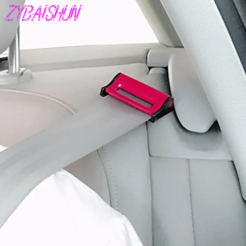 2 шт. Автомобильные ремни безопасности зажимы Детская безопасность регулируемые