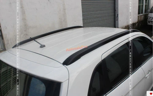 Черный багажник на крышу боковые рейки багажники декоры для Mitsubishi ASX rvr Outlander Sport