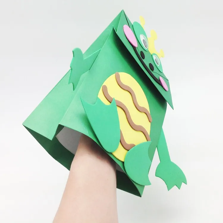 5 шт./Партия. DIY бумажные куклы для театра марионеток ремесло набор. Ранние развивающие игрушки, детские поделки. Интерактивные Семейные развлечения
