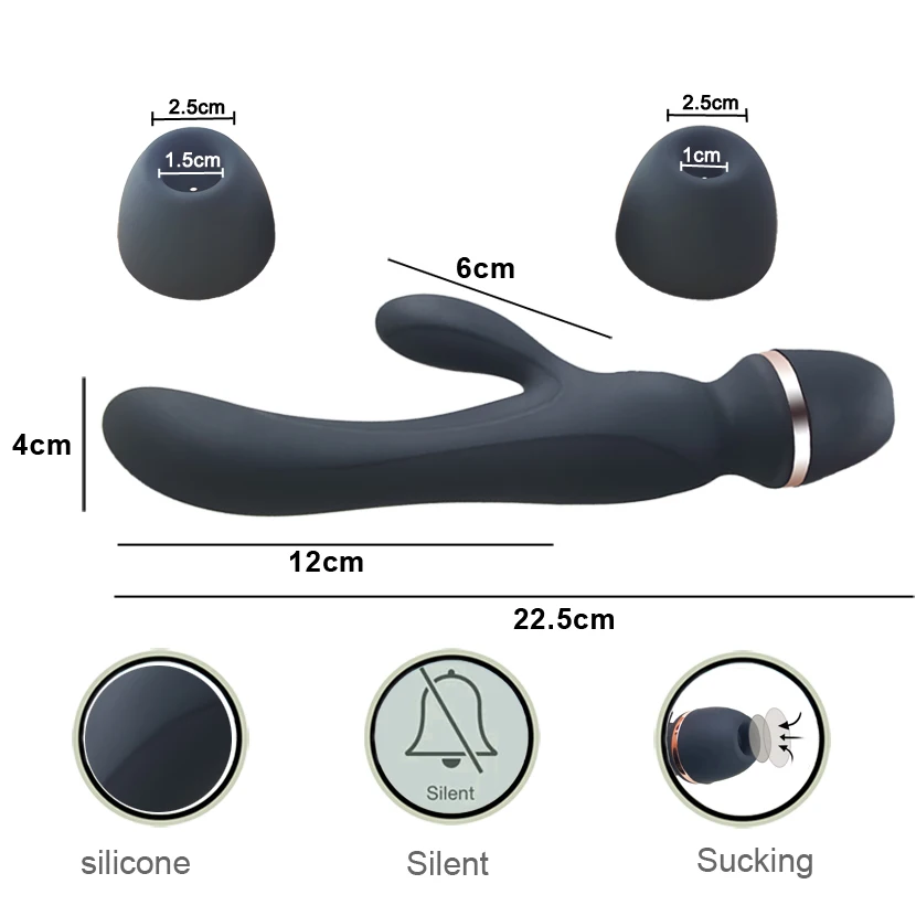 Thierry Female Nipple Clitoral Sucking G-spot Vibrators Clit Tit Sucker Stimulator Vibrating Massager Oral Sex Toys for Women | Красота и