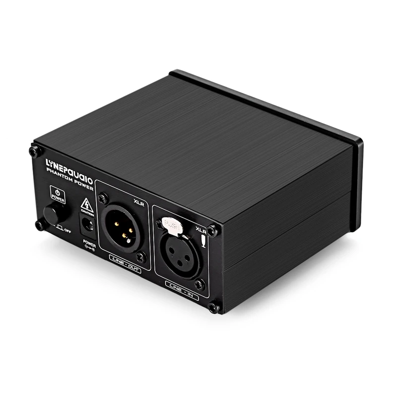 HFES Lynepauaio Capacitance Microphone Phantom Power Supply +48V Xlr Input/Output Independent Sup | Электроника