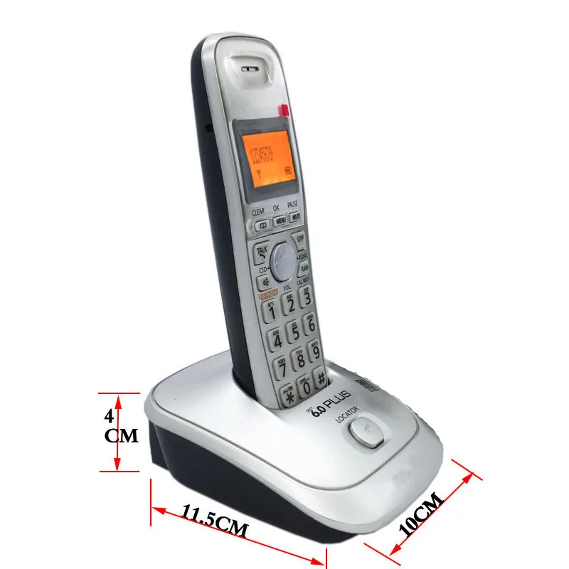 DECT 6 0 Plus цифровой беспроводной телефон с внутренней связью ID Домашний