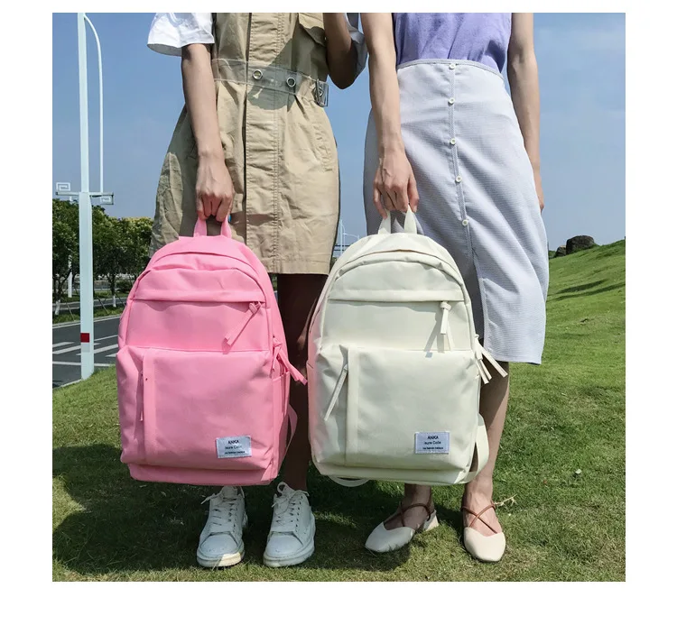 Школьный рюкзак для девочек-подростков Mochila Feminina, Большой Студенческий рюкзак, женская школьная сумка, серый Рюкзак, лето
