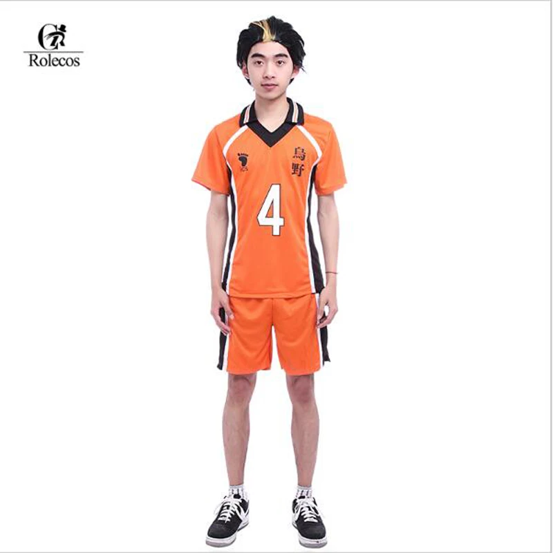 Новое поступление популярный костюм аниме Karasuno для старшей школы Волейбольного