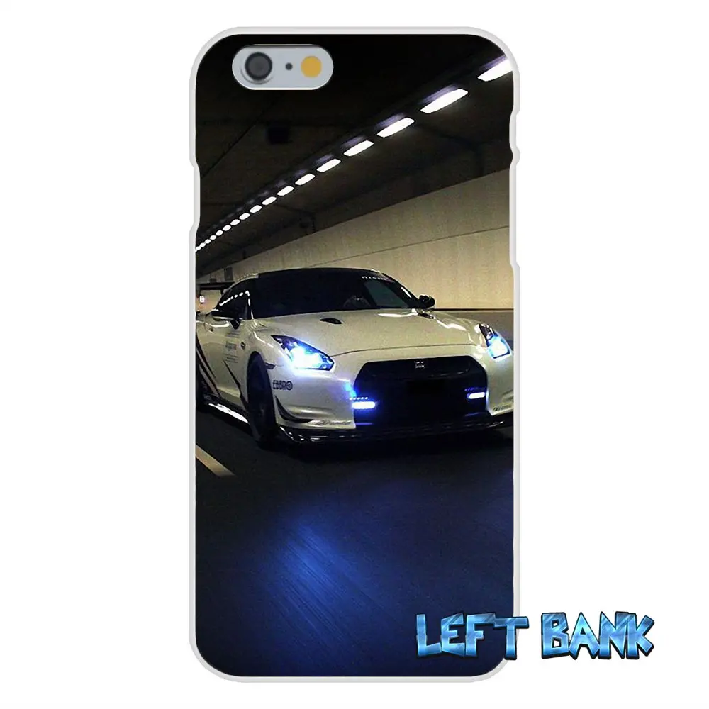 JDM автомобильный NISSAN GTR Металлический Мягкий Силиконовый ТПУ Прозрачный чехол