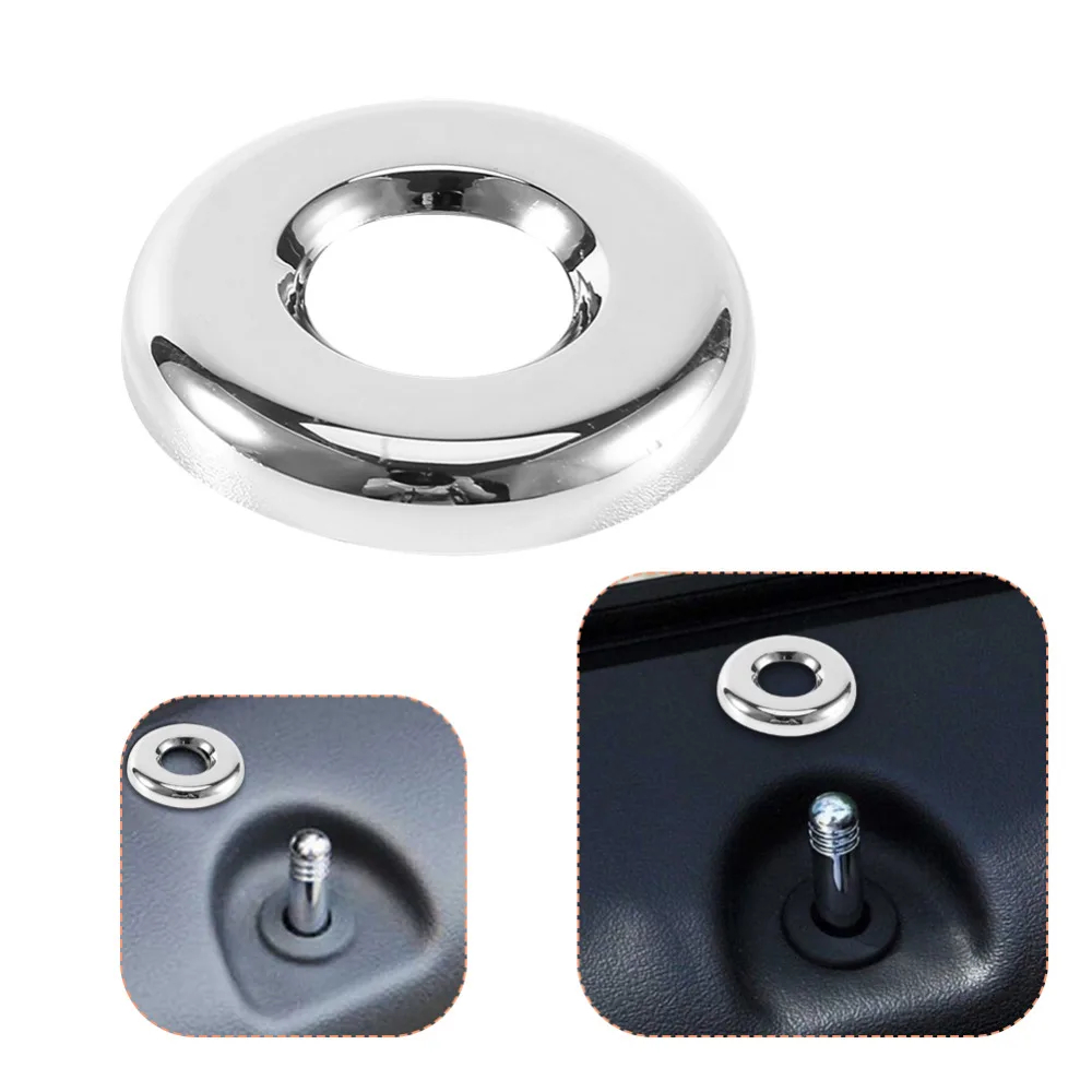 Автомобильный Стайлинг 4 шт. хромированная накладка на дверной замок для Jeep Patriot