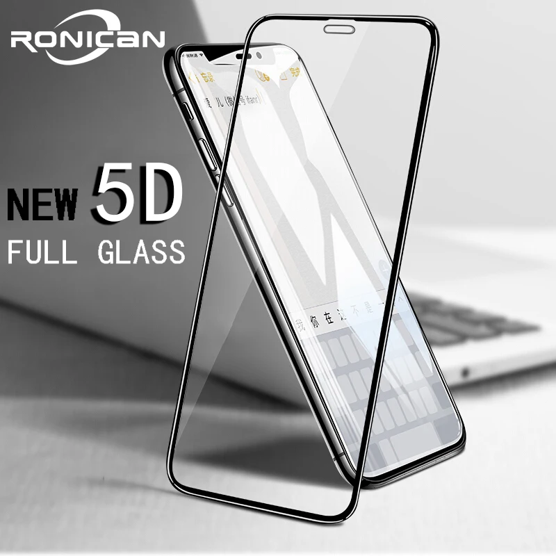5D изогнутые края полное покрытие стекло для iPhone X XS Max XR защита экрана Закаленное