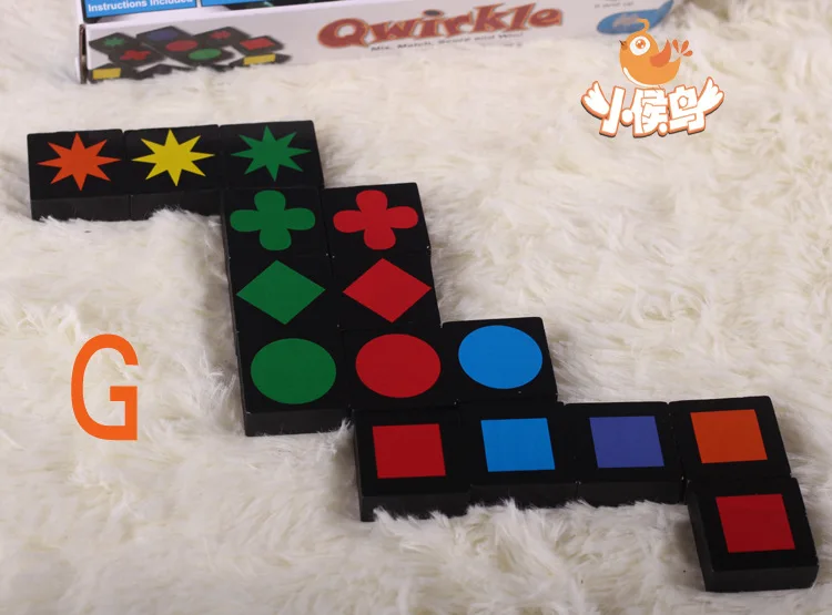 Qwirkle Mix оценка матча и выиграй! Детские развивающие игрушки шахматы настольные игры, сборные деревянные игрушки Qwirkle для взрослых интеллектуальные игры