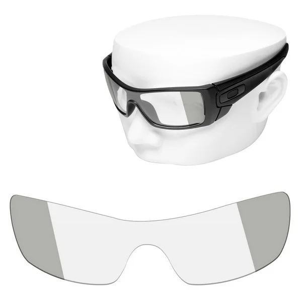Eclipse Photochromic OOWLIT поляризованные Сменные линзы для солнцезащитных очков-солнцезащитных очков Окли Batwolf OO9101 - Цвет линз: Eclipse Photochromic