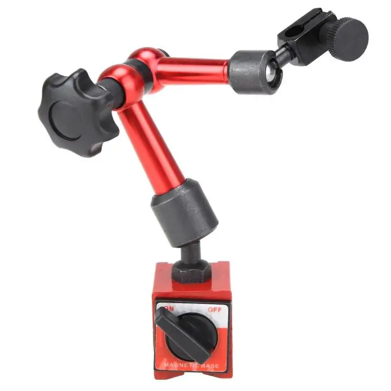 

0-0.8mm Universal Flexible Magnetic Metal Base Adjustable Bracket Frame Holder 40*29*35mm Magnetic Base Dial Test Indicator