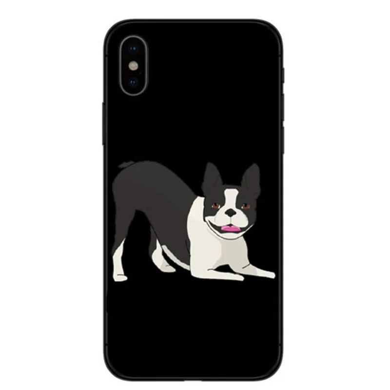 Encantador dos desenhos animados cao Westie Magro caso de телефоны de silicone грудь для Macio для iPhone 5, 6, 7, 8 Plus Маис X XR Xmax - Цвет: TPU