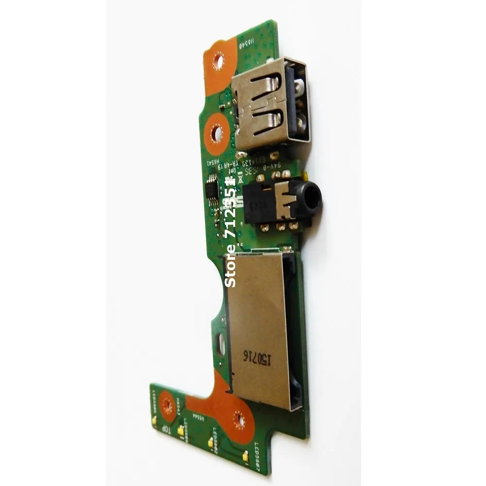 X556UJ для ASUS X556U X556UJQ X556UB X556UA X555UV FL5900 LF5800 ноутбук аудио USB2.0 IO Плата интерфейс гнездо