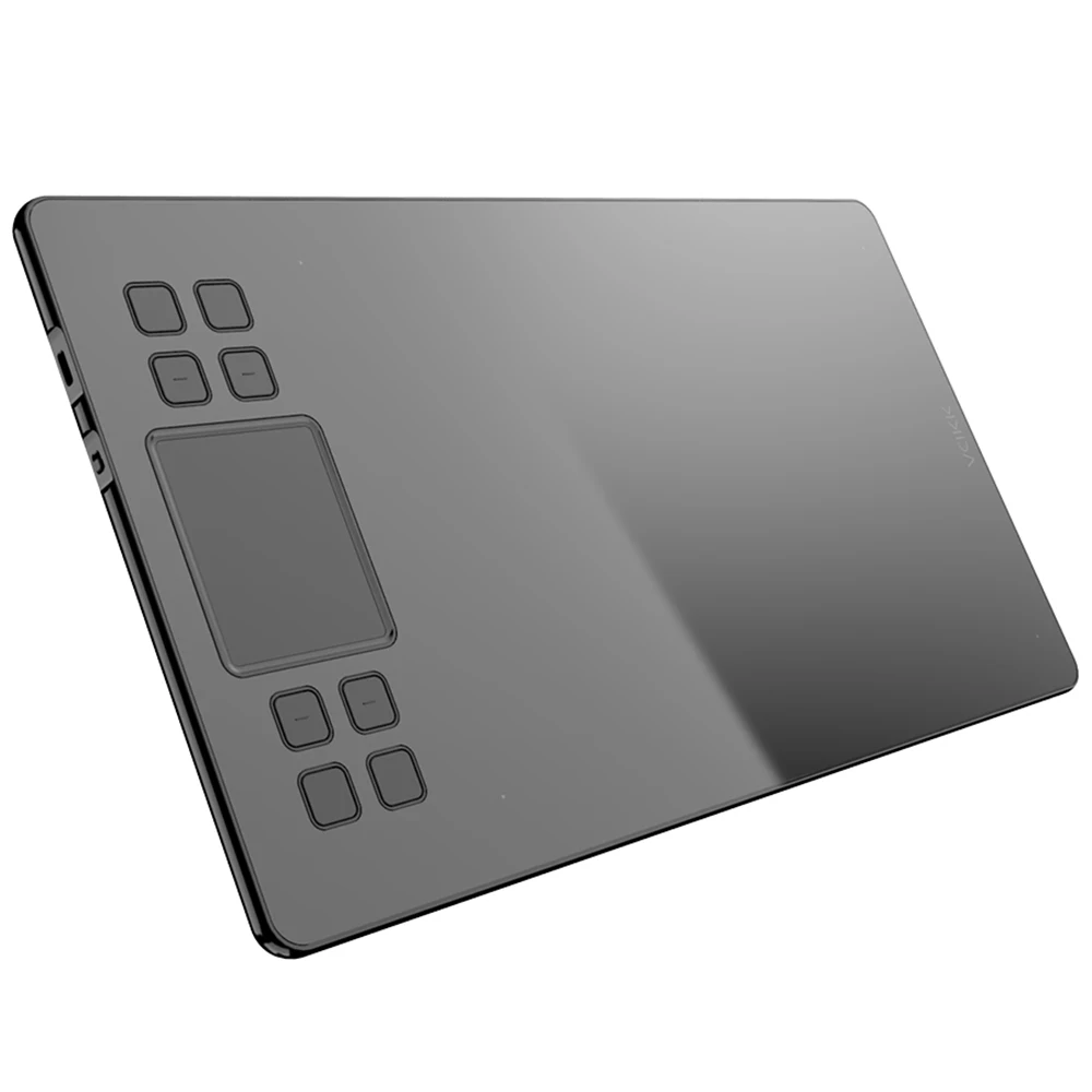 Black VEIKK A50 графический планшет цифровая ручка панель 10 дюймов ультратонкий 8192 уровней пассивный графический планшет с ручкой без питания - Цвет: Black
