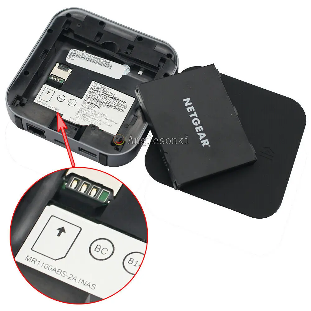 Новый разблокированный At &amp t Netgear Nighthawk M1 MR1100 -2A1NAS MR1100-1A1NAS (AT&ampT) Мобильный Hotspot WiFi