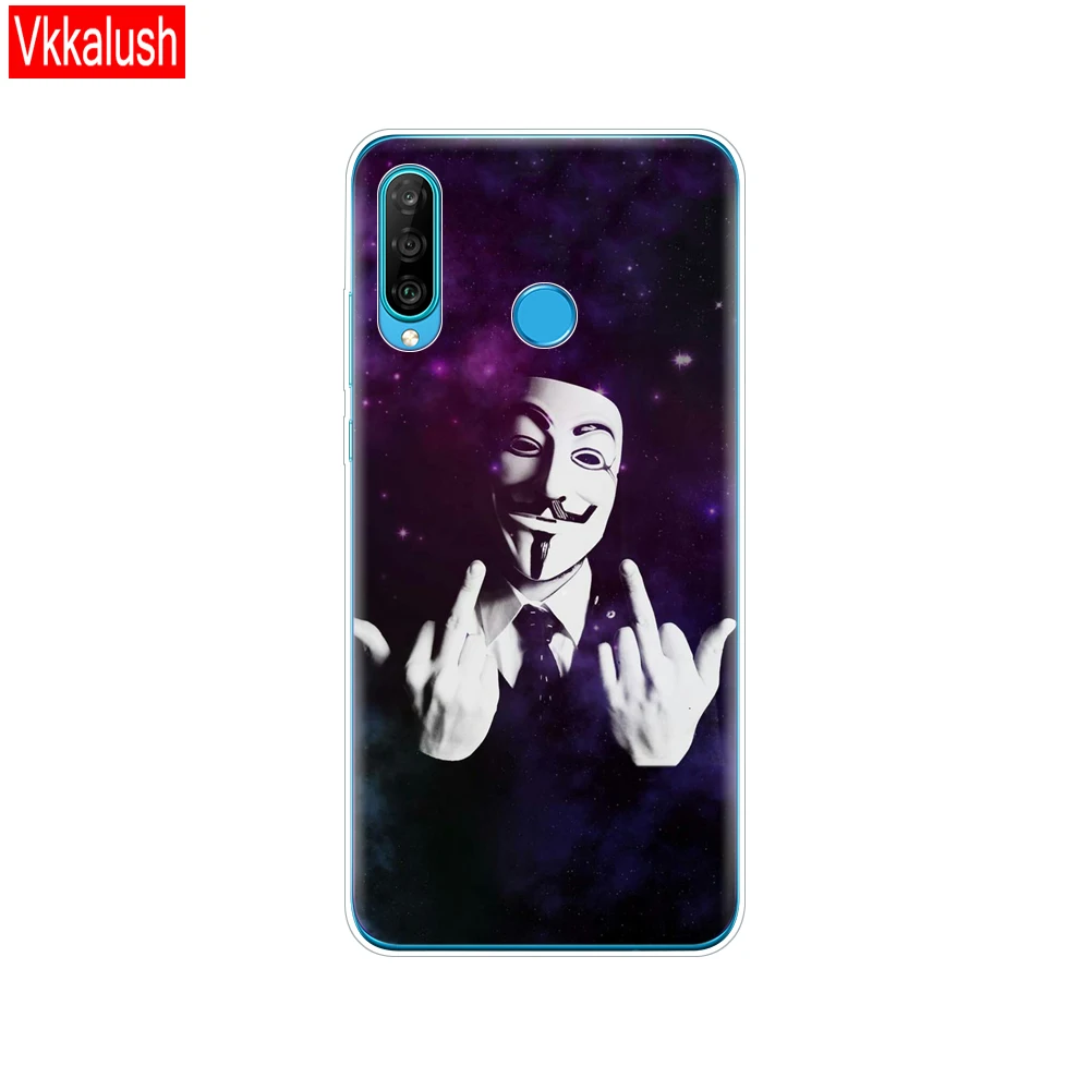 Мягкий чехол для телефона huawei P30 Pro Чехол Силиконовый ТПУ для телефона задняя крышка на huawei P30 Pro VOG-L29 ELE-L29 P 30 Lite - Цвет: 80061