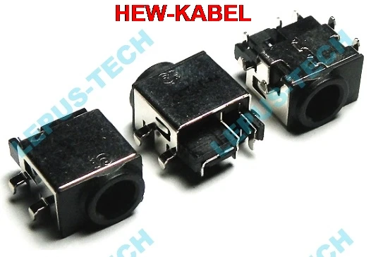 Новинка 10 шт. DC JACK DC104 для samsung NP SF408 R530 RV510 630Z P428 RV413 RV409 N148 N145|Компьютерные кабели и
