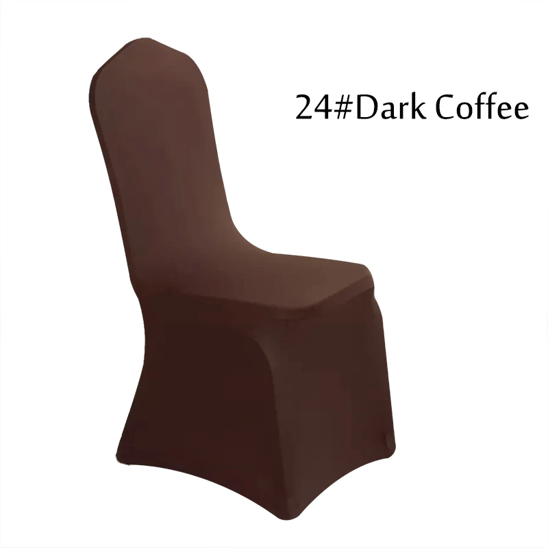 Универсальный Белый эластичный чехол для стула из спандекса и лайкры 1 шт.|chair