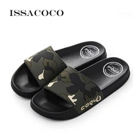 issacoco 2019 shoes woman slippers home slippers sandals women flat soft bottom home casual beach shoes zapatillas pantufa