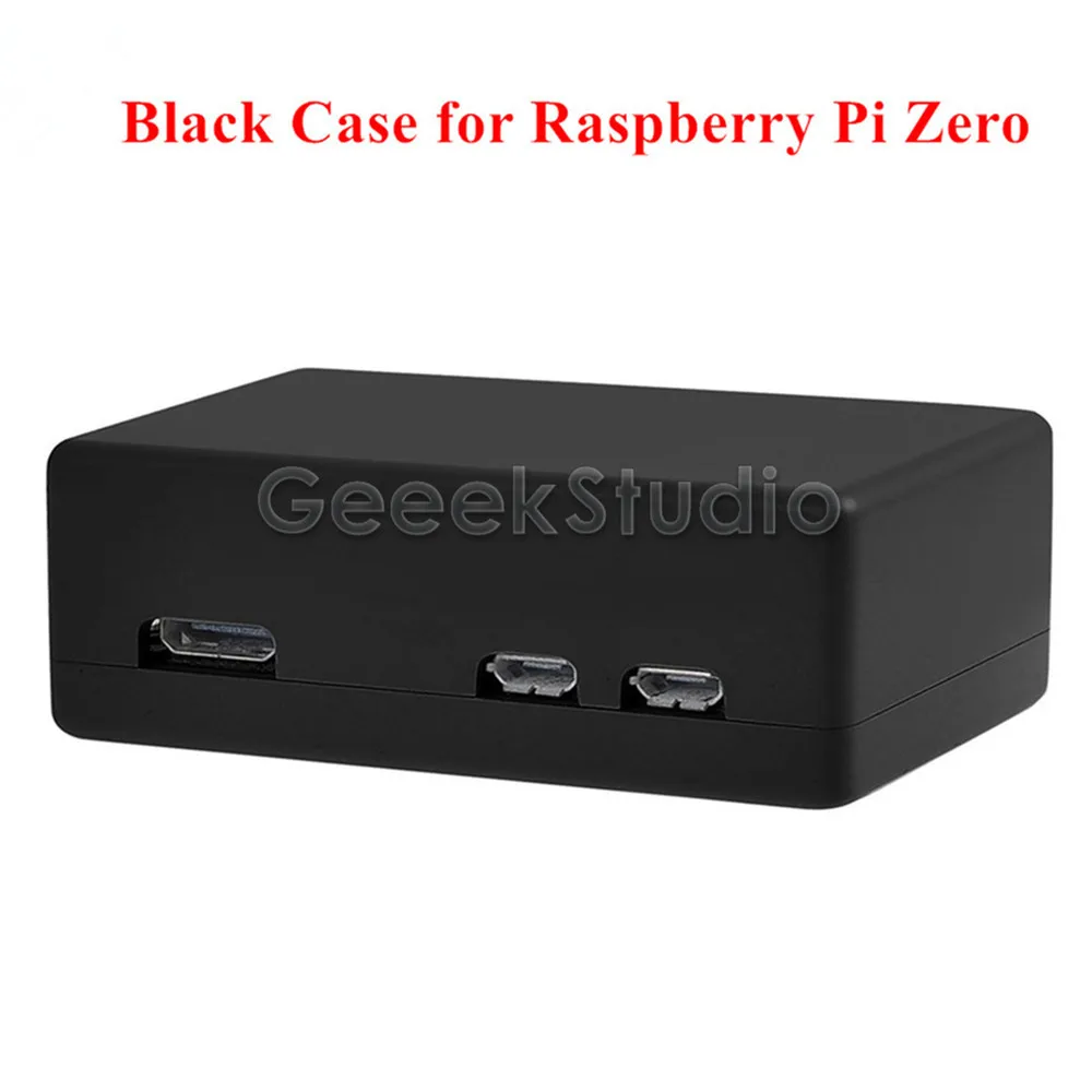 Высококачественный корпус из АБС пластика для Raspberry Pi Zero черный RPI Zero|case for|case for