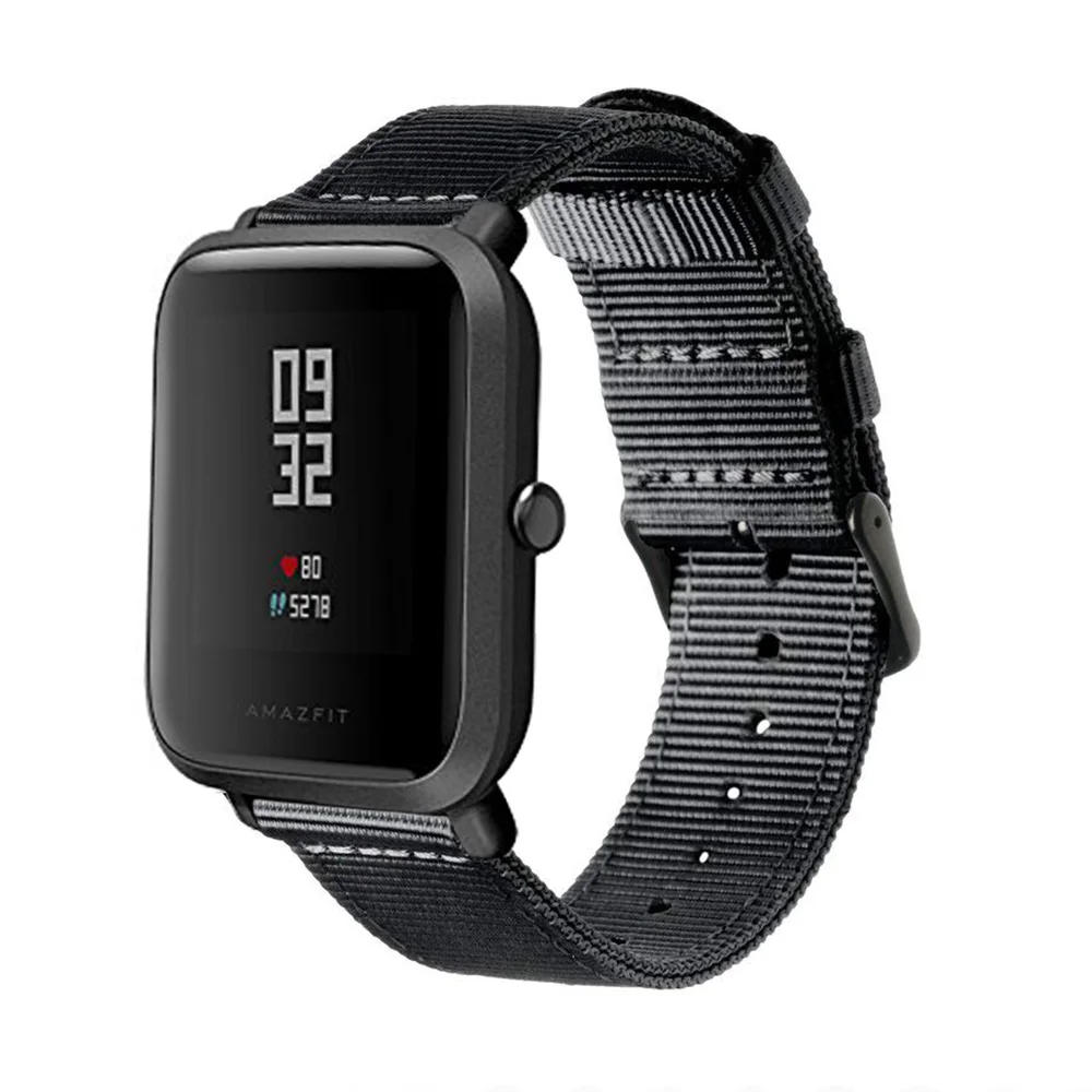 Черный Сменный ремешок Eastar для Xiaomi huami Amazfit, умные часы, молодежная версия, Bip BIT PACE Lite, ремешок, фитнес-браслет - Цвет ремешка: Черный
