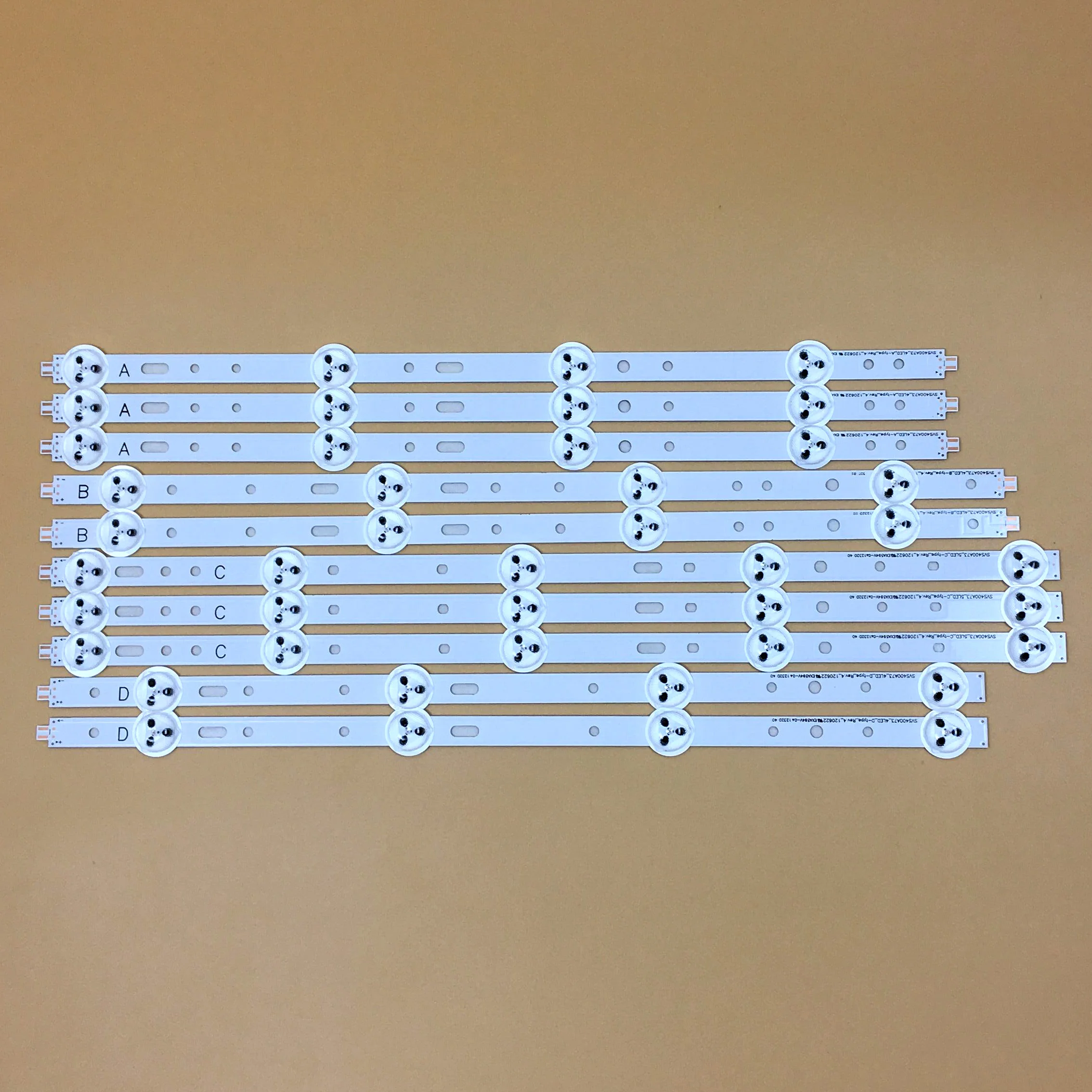 Комплект светодиодных лент для подсветки телевизора Toshiba 40D1333B 40L1333B 40L1353B 40L1354B