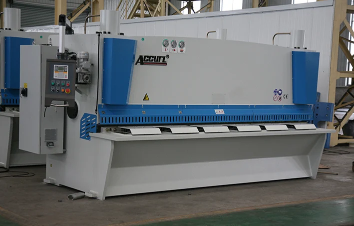 Hydraulic pendulum plate shearing machine |
