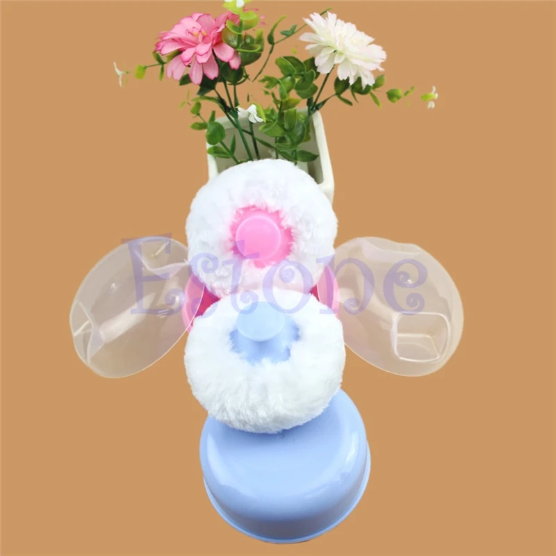 Детская губка для ванны пудра контейнер коробка мягкое лицо тело 1 шт.