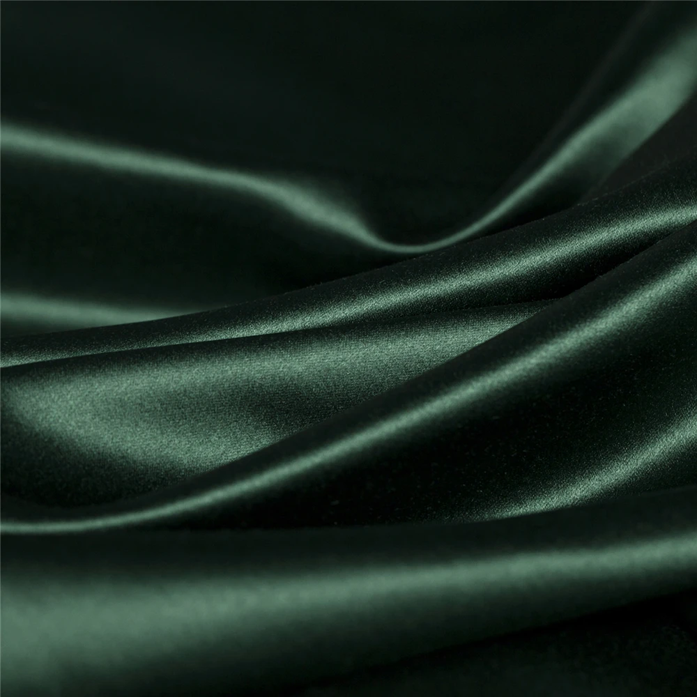 10 Colors solid and shiny silk blends cotton satin fabric sewing for lining shirt blouse dress skirt craft by the yard | Дом и сад