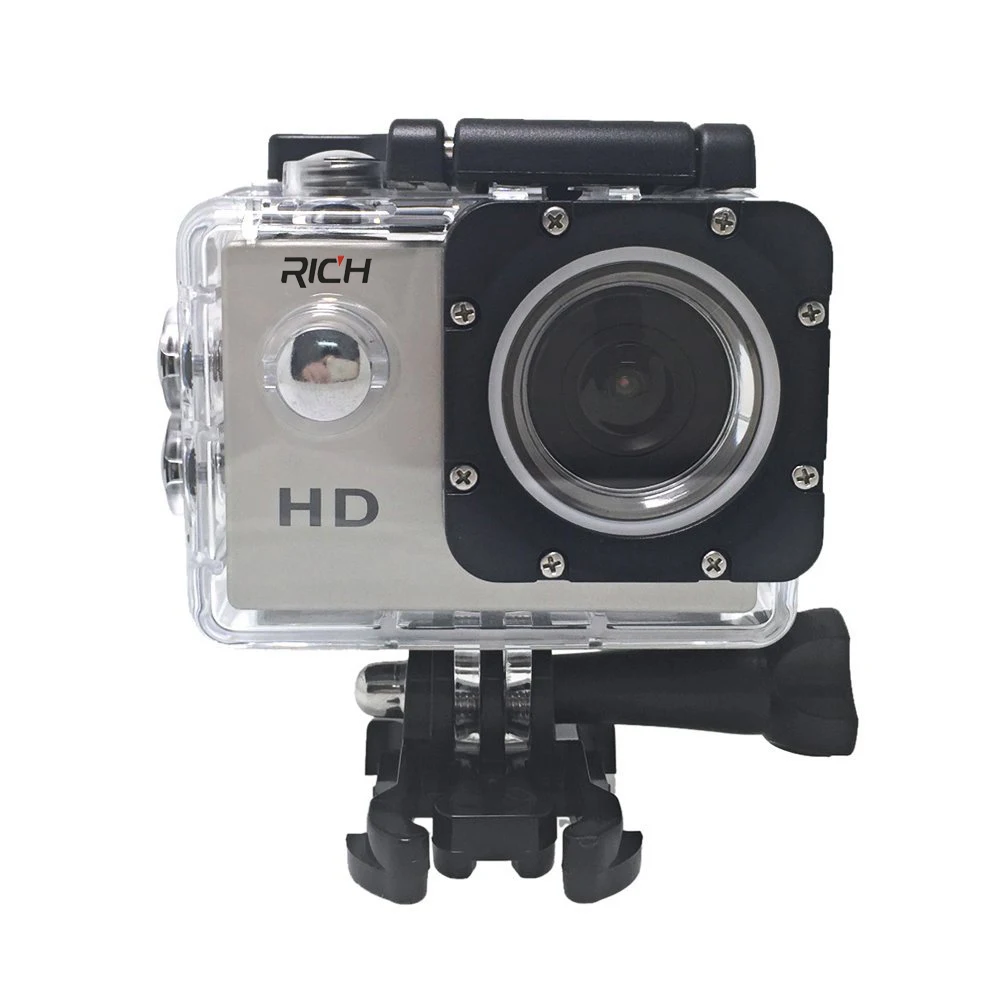 Водонепроницаемая Экшн камера RICH D9 10 шт./лот Full HD 1080P Wi Fi для Hero Action Sports LTPS