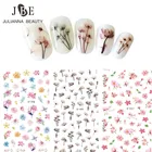 3D наклейки для ногтей, 1 шт., наклейка для ногтей, наклейка, инструмент для маникюра, темное украшение, цветные обертки для ногтей, серия градиентных цветов