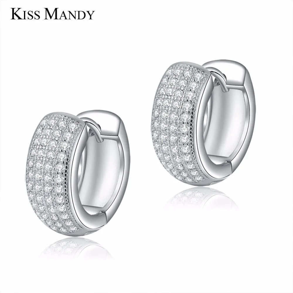 Женские серьги кольца с австрийским кристаллом в стиле ретро|hoop earrings for women|fashion hoop