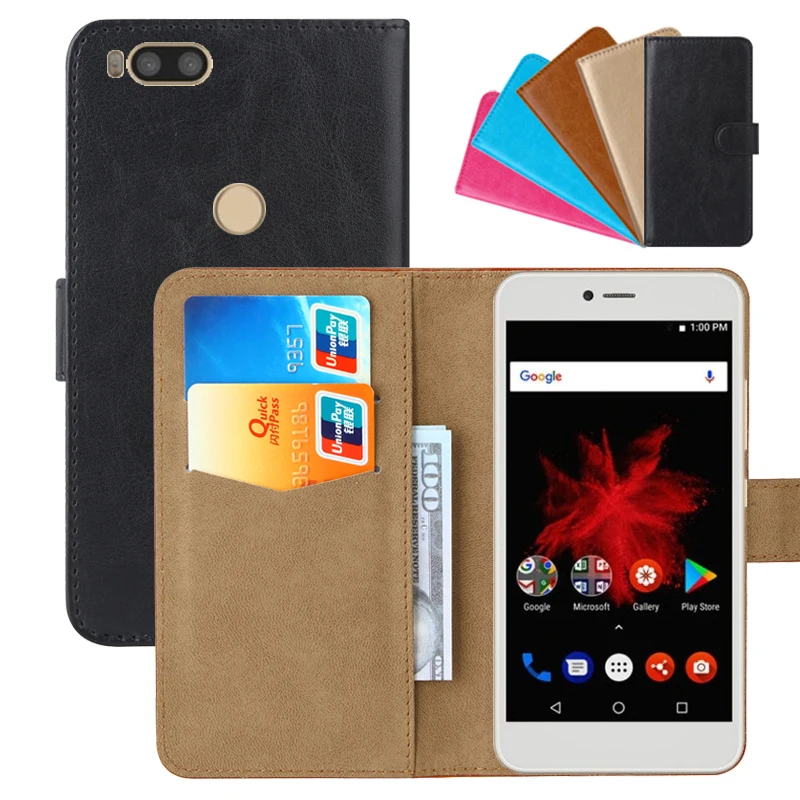 

Luxury Wallet Case For Billion Capture Plus PU Leather Retro Flip Cover Magnetic Fashion Cases Strap