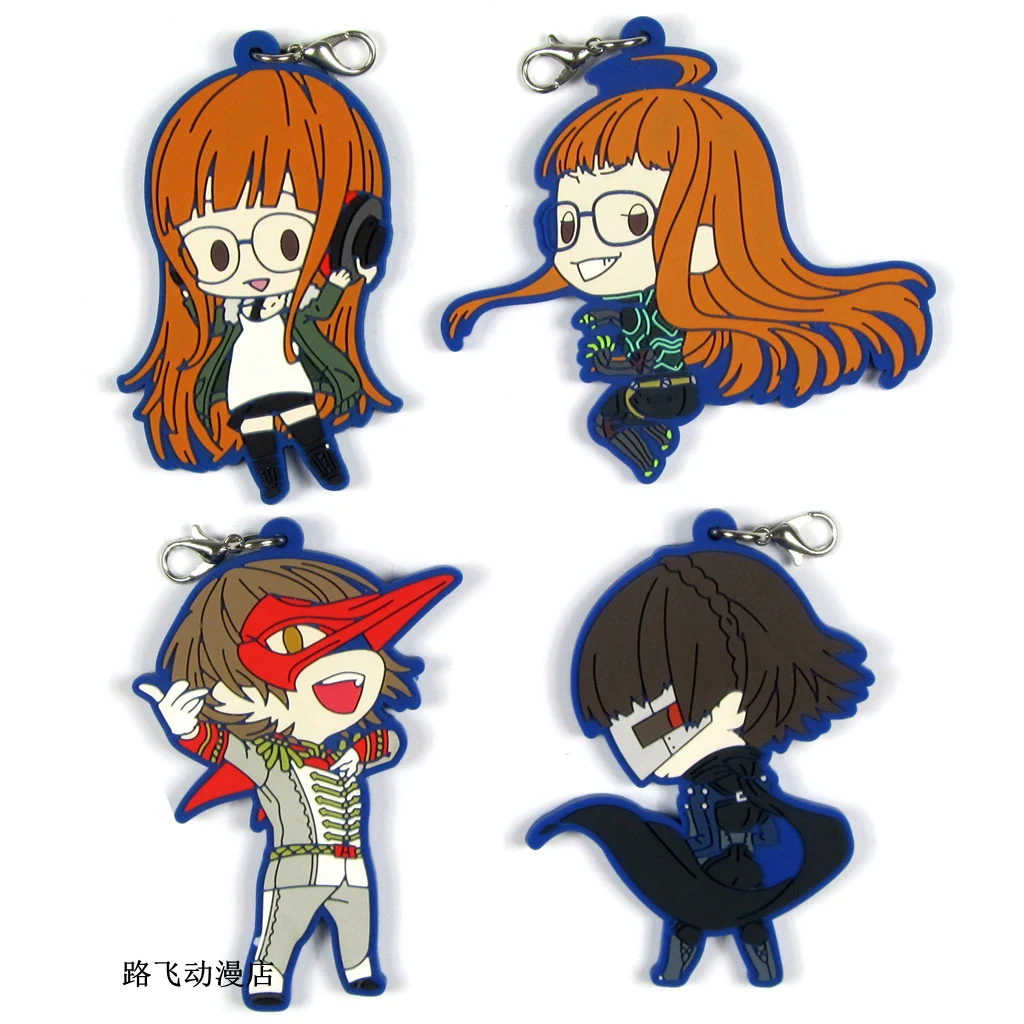 Экшн-фигурка Persona 5 футаба Сакура Makoto Niijima Oro Akechi аниме модель резиновый брелок