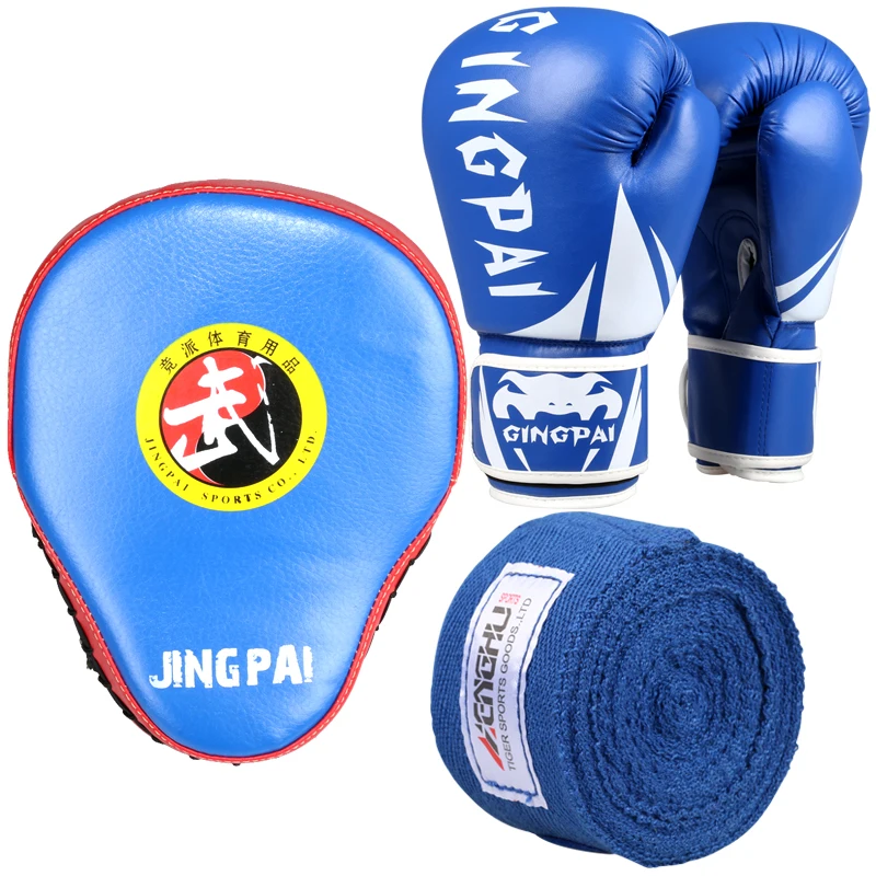 Набор тренировочных перчаток GINGPAI для взрослых и детей боксерские перчатки