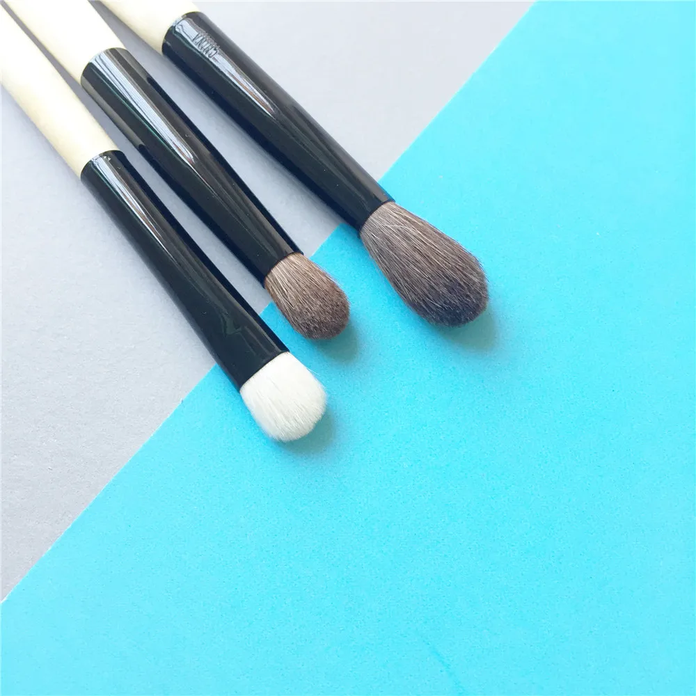 Bd beauty блендер для век с деревянной ручкой, кисть для подмазывания, кисть для растушевки теней, кисть для растушевки теней, инструмент для нанесения макияжа