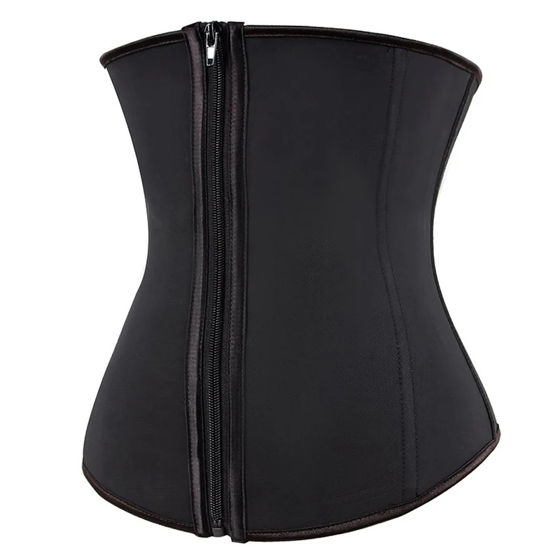 Утягивающий корсет с крючками и молнией из латекса|corset panties|women shieldcorset camisole |